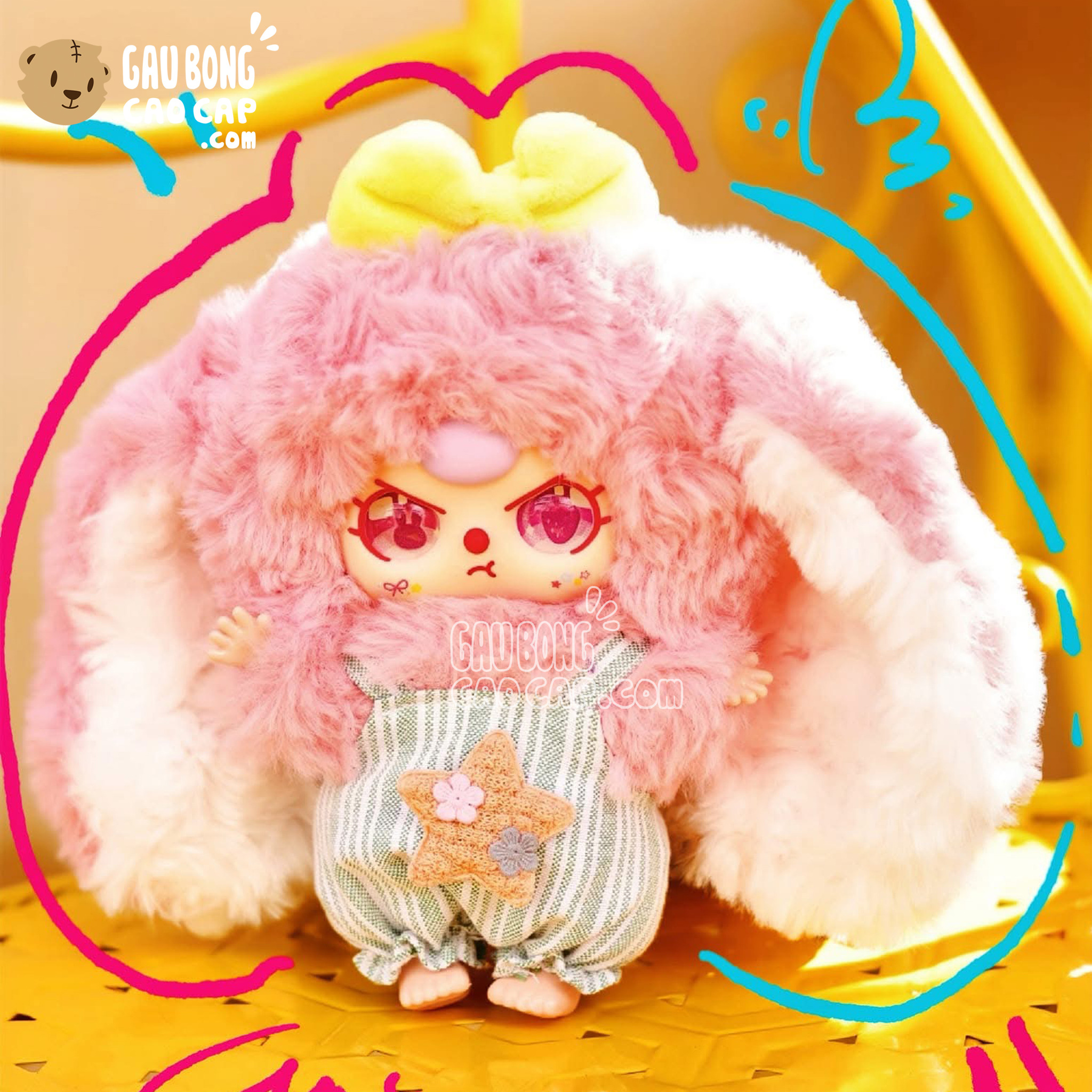 BlindBox Baby Three Thỏ Macaron v2