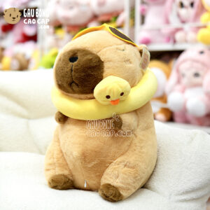 Gấu Bông Capybara đeo phao Vịt gau-bong-capybara-deo-phao-1
