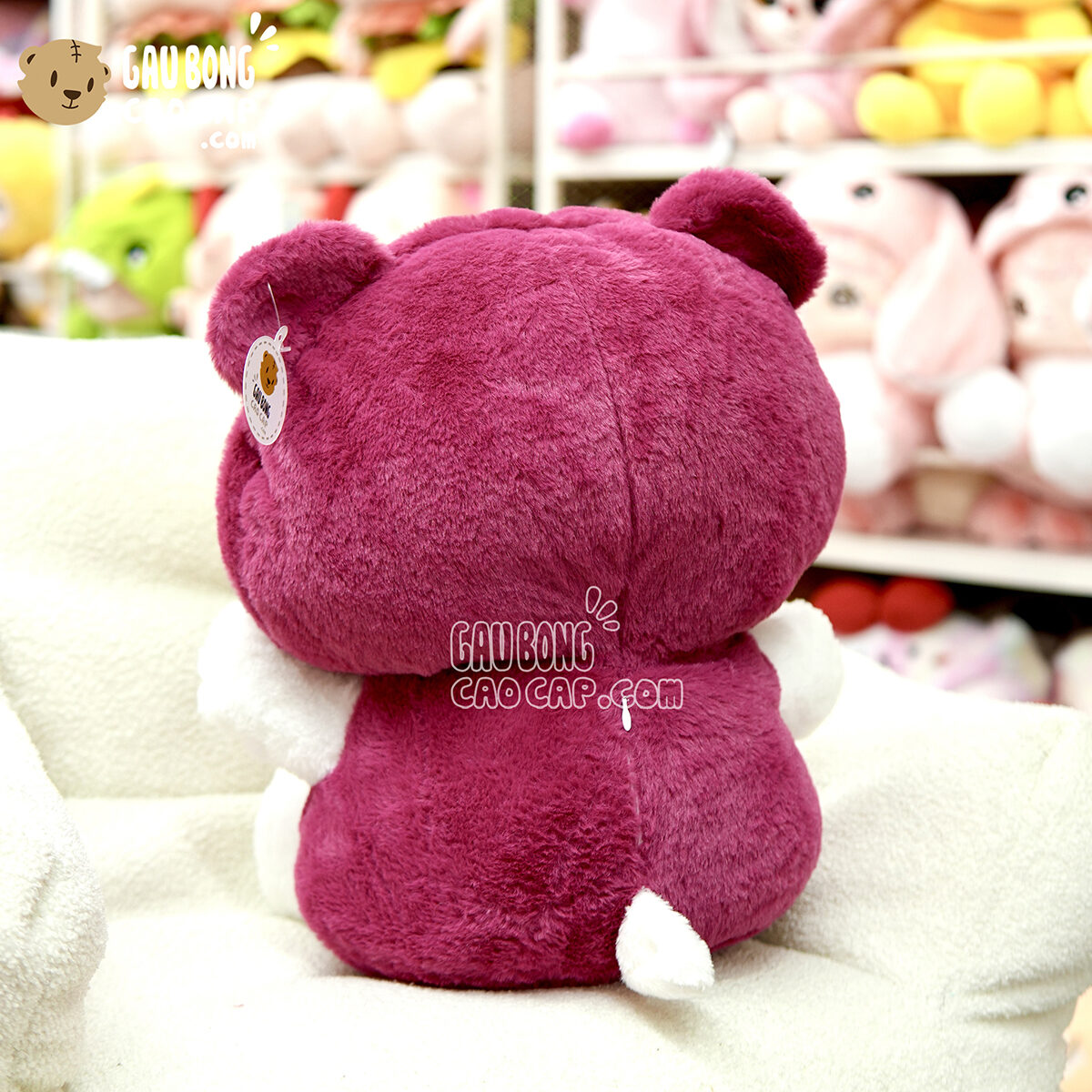 Gấu Bông Hello Kitty cosplay Lotso Hồng