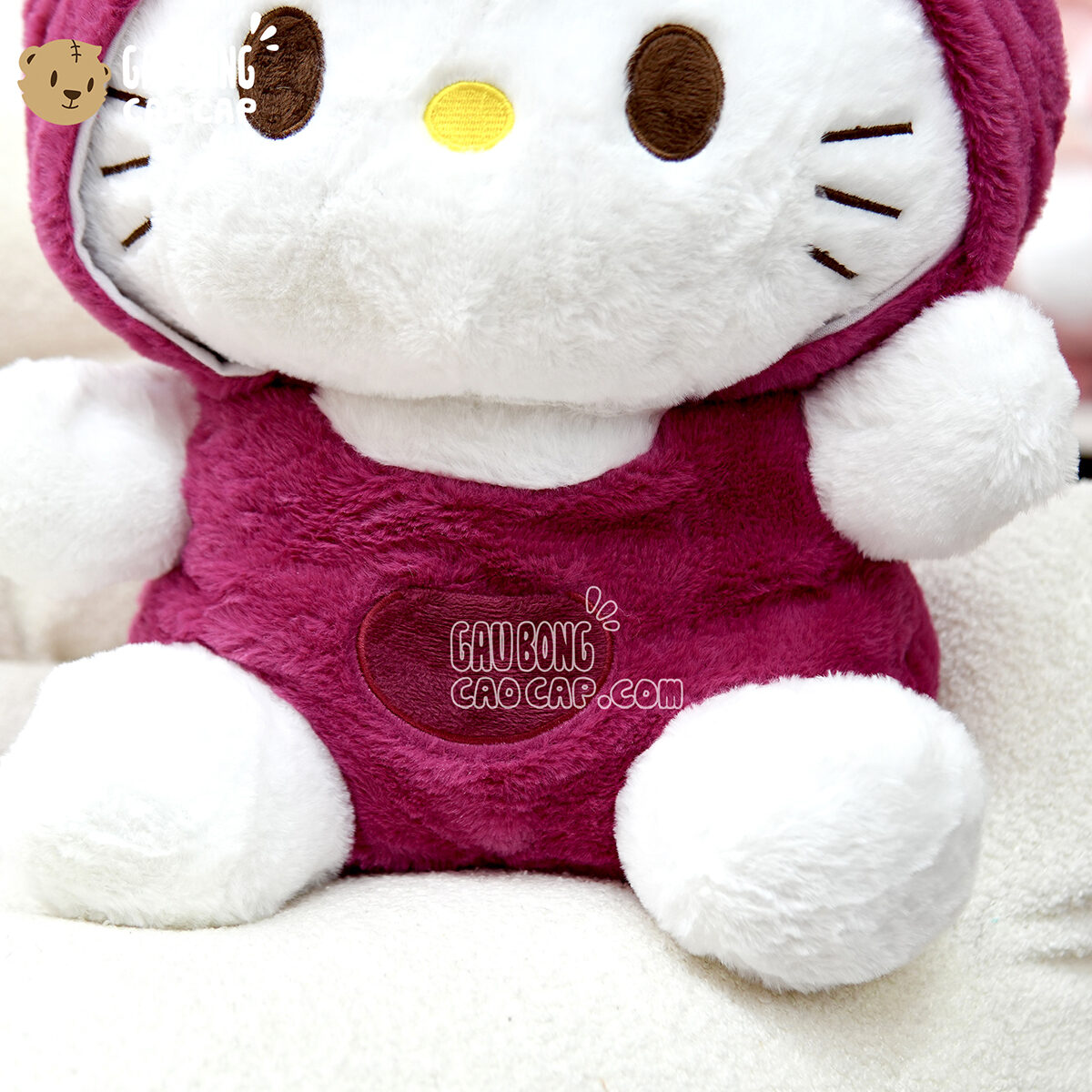 Gấu Bông Hello Kitty cosplay Lotso Hồng