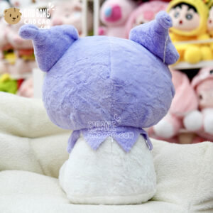 Gấu Bông Kuromi tím cầm kem Gấu Bông Kuromi tím cầm kem