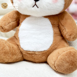 Gấu Bông Lena ngồi cosplay Capybara Gấu Bông Lena ngồi cosplay Capybara