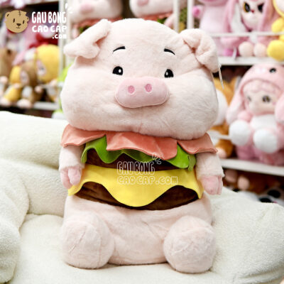 Heo Bông cosplay Bánh Burger