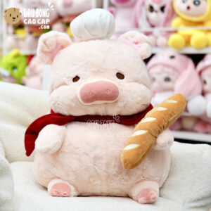 Heo Bông Lulu đầu bếp bánh mì