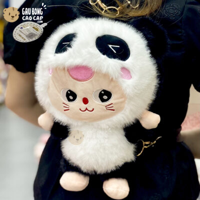 Balo Gấu Bông Baby Three cosplay Panda