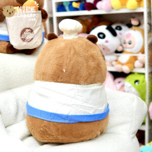 Gấu Bông Capybara đầu bếp bánh mì Gấu Bông Capybara đầu bếp bánh mì
