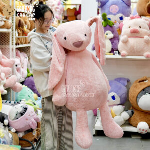 Thỏ Bông Jellycat lông tơ Smooth siêu mịn - Màu Hồng