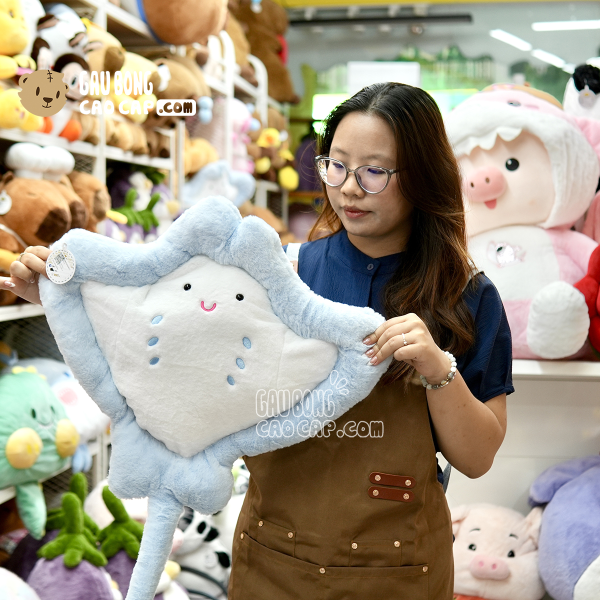 Gấu Bông Cá Đuối Baby