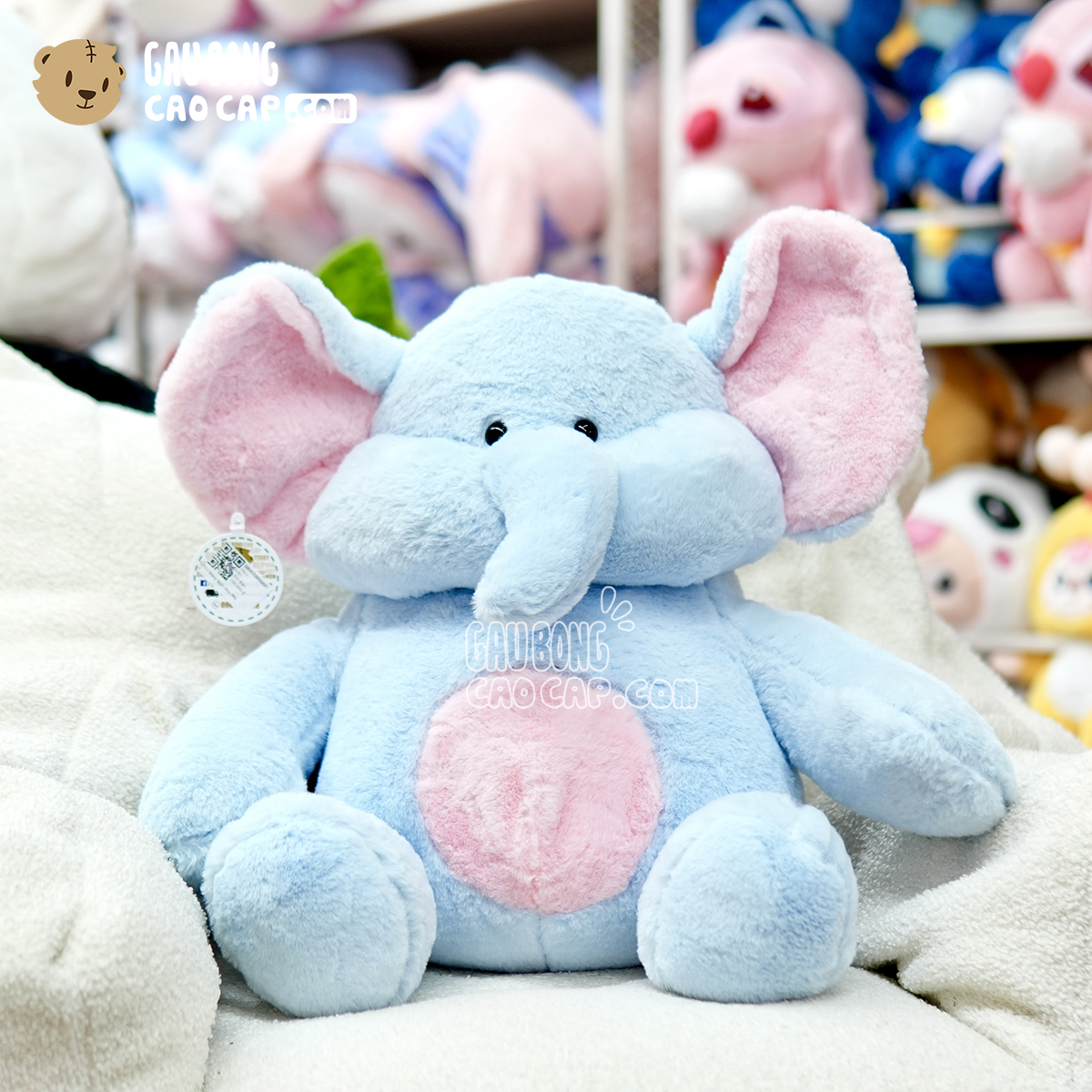 Voi Bông Baby mũm mĩm mụp mạp