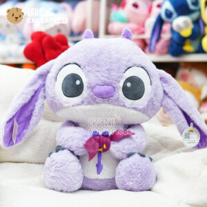 Gấu Bông Stitch tím cosplay dơi