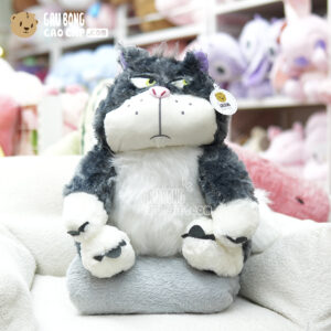 Mèo Bông Mặt Quạo có mền 2in1