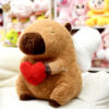 Gấu Bông Capybara ôm Tim