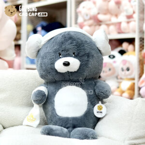 Gấu Bông Hải Cẩu đeo khăn tắm