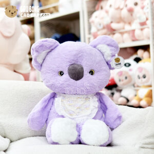 Gấu Bông Koala Baby tím mặc yếm