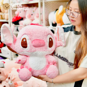 Gấu Bông Stitch Hồng lông Smooth