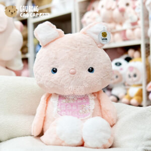 Thỏ Bông Baby đeo yếm