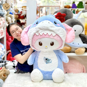 Gấu Bông Melody cosplay Cá Mập Xanh