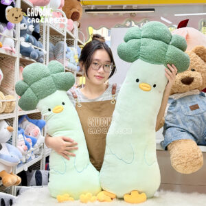 Vịt Bông cosplay Súp Lơ xanh lông mịn