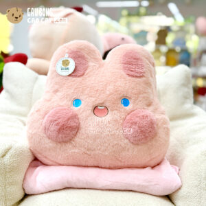 Thỏ Bông má hồng có mền 2in1