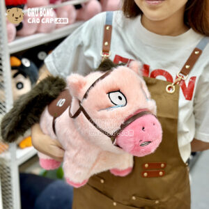 Ngựa Bông Mã Tiểu Dã màu Hồng