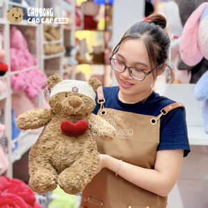 Gấu Bông Barcelona Rút Tim