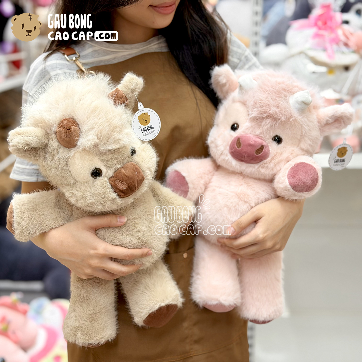 Gấu Bông Bò baby biết chạy