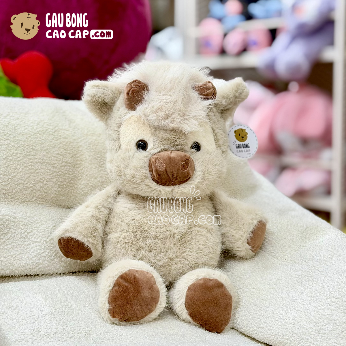 Gấu Bông Bò baby biết chạy