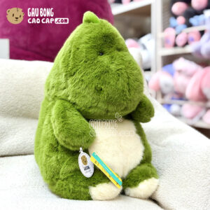 Gấu Bông Khủng Long xanh lông Smooth Bobova