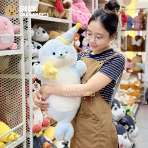 Gấu Bông Hải Câu xanh baby ôm Sao