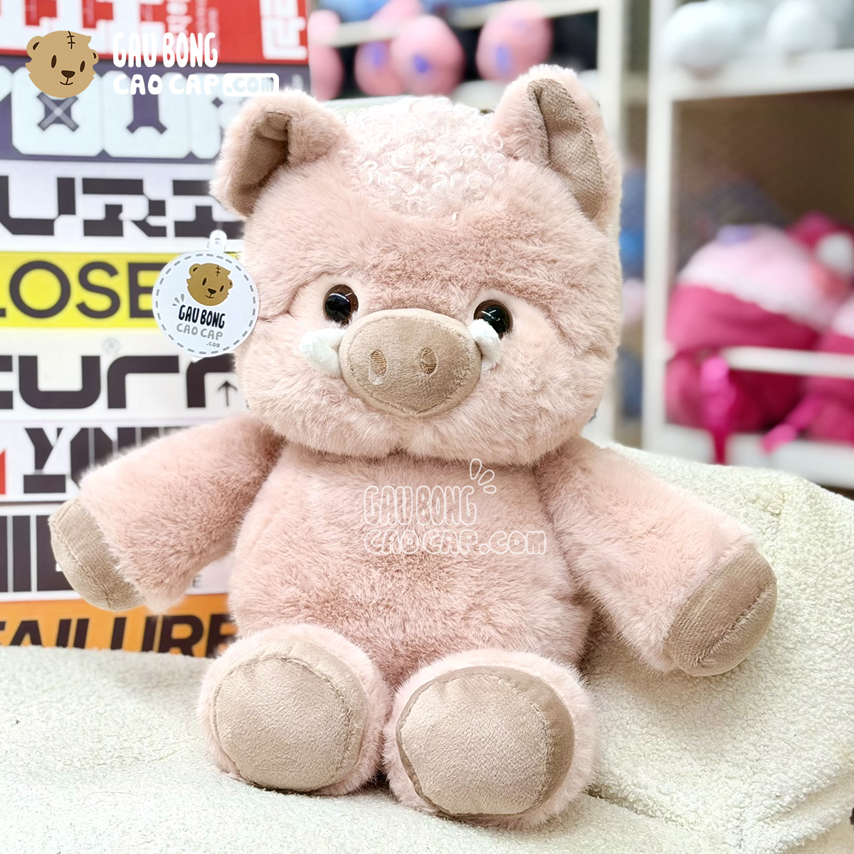 Gấu Bông Heo Rừng baby biết chạy