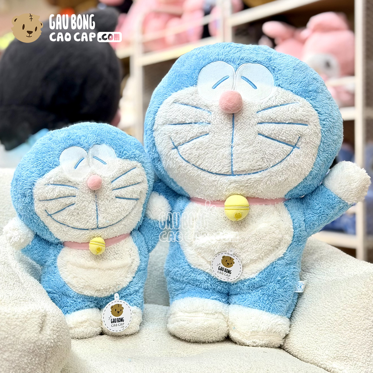 Gấu Bông Doremon lông cừu cao cấp