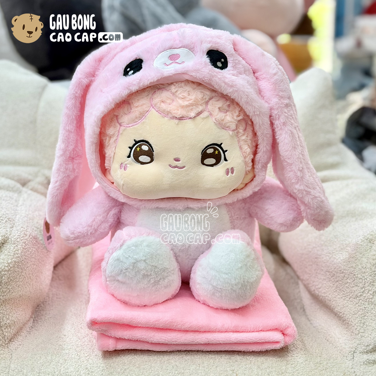 Gối mền 2in1 Gấu Bông Little Boy