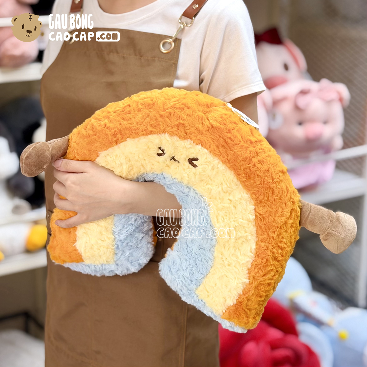 Gối ôm Cầu Vồng Lông Cừu Sky Babies