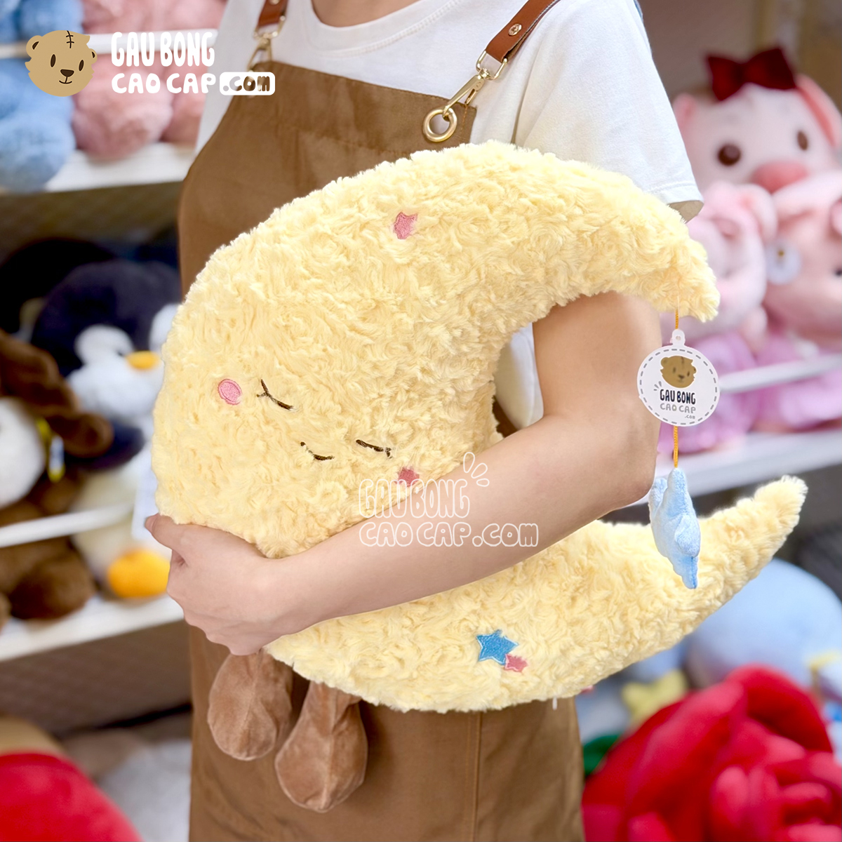 Gối ôm Mặt Trăng Lông Cừu Sky Babies