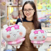 Gấu Bông Chiikawa Đeo Phao - Hồng