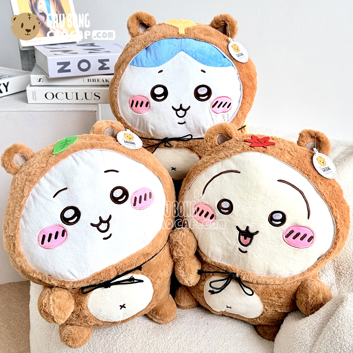 Gấu Bông Chiikawa Chubby Brown Bear