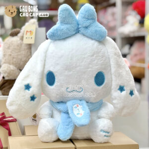 Thỏ Bông Cinnamoroll Mắt Xanh choàng Khăn